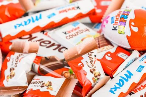 Kinder Chocolate Stock Photos