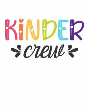 Kinder Crew Stock Illustration