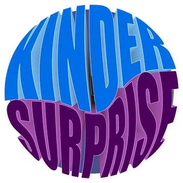 Kinder Surprise Stock Illustration