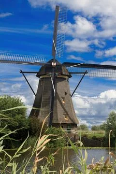 Kinderdijk 08 Foto stock