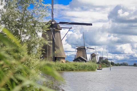 Kinderdijk 10 Foto stock