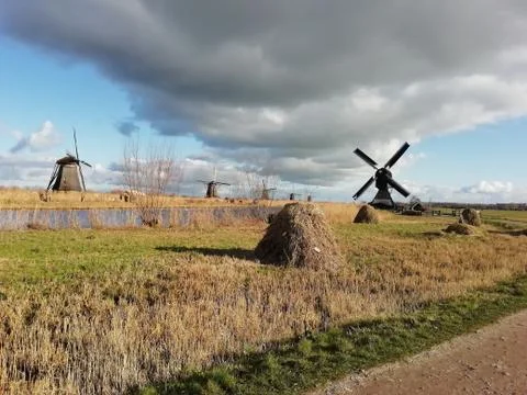 Kinderdijk Stock Photos