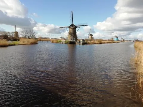 Kinderdijk Stock Photos
