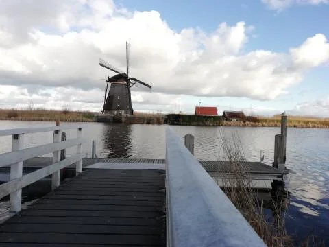 Kinderdijk Stock Photos