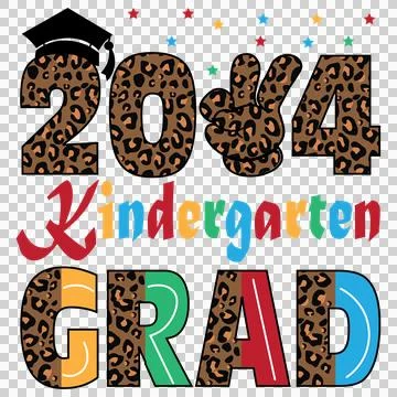 Kindergarten With Animal Pattern text print filling Stock Illustration