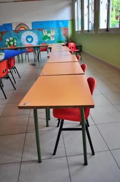 Kindergarten class 库存照片