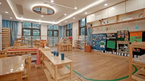 Kindergarten empty shot Stock Footage 270151517
