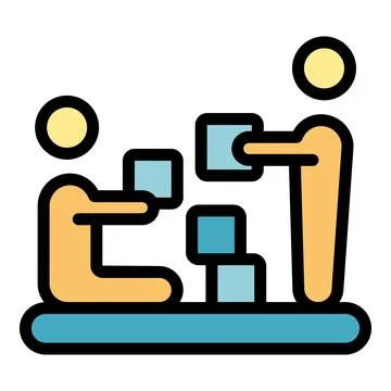Kindergarten kids icon vector flat Ilustração Stock
