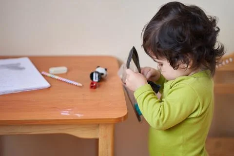 Kindergarten school activities 스톡 사진