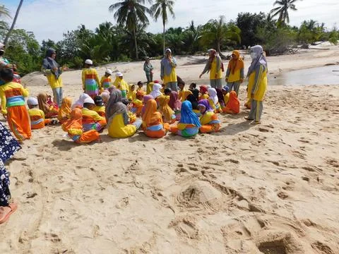 Kindergarten students Stock Photos