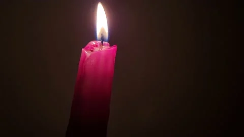 Kindled candle Video stock 205157933