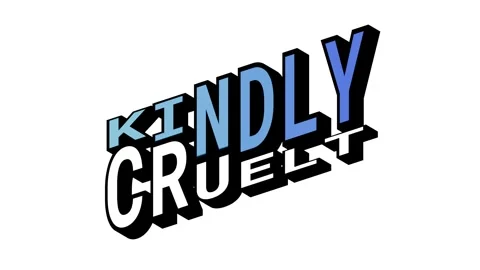 KINDLY vs CRUELT, 3D Text Animation in Isometric View with Opposite Word Motion Stock Footage 314263604
