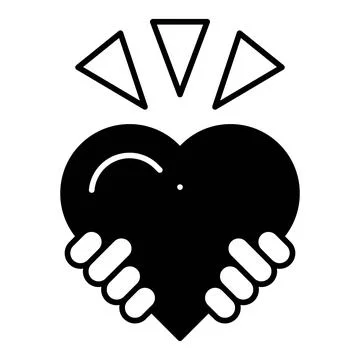 Kindness Dualtone Icon Stock Illustration