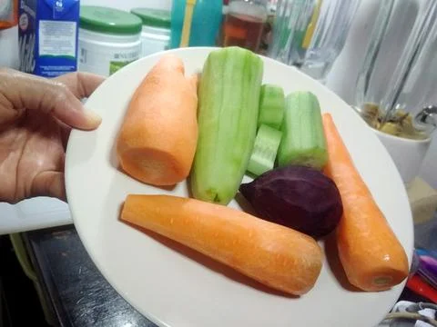 Kinds of fruit to make juice Foto stock