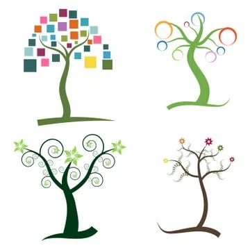 Kinds of weather Stock Illustration