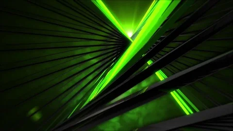 Kinetic Helix - Back and Forth Stock-Footage 73963469