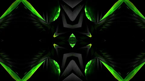 Kinetic Helix - Four mirrors Stock Footage 73971754