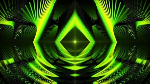 Kinetic Helix - Methane Reflection Stock-Footage 73971780
