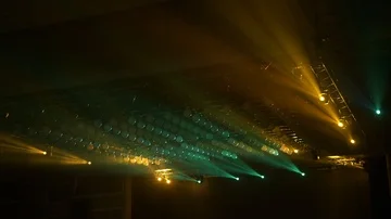 Kinetic lighting system Stock Footage 85983157