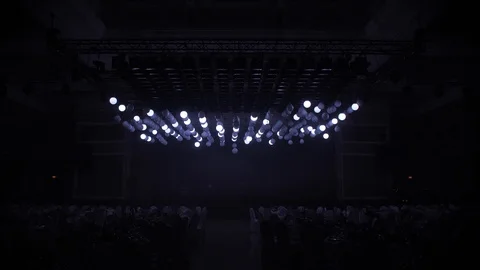 Kinetic lighting system Stock Footage 85983552