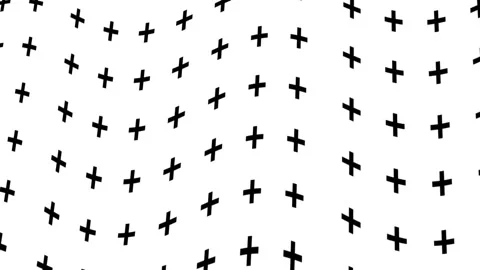 Kinetic shape black white background Vídeo Stock 172224424