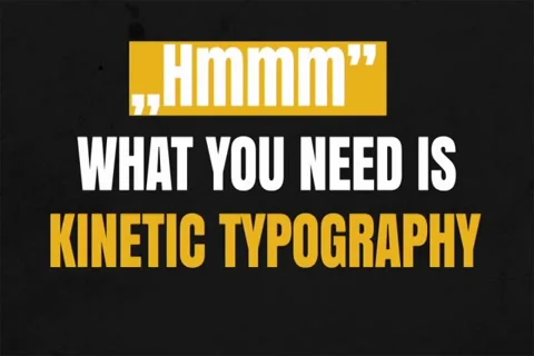 Kinetic Typography  promo Stock After Effects