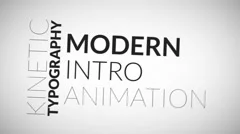 Kinetic Typography Text Titles Animation Pack - Business Corporate Promo Intro Stock After Effects
