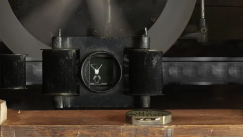 Kinetoscope interior Stock Footage 269917060