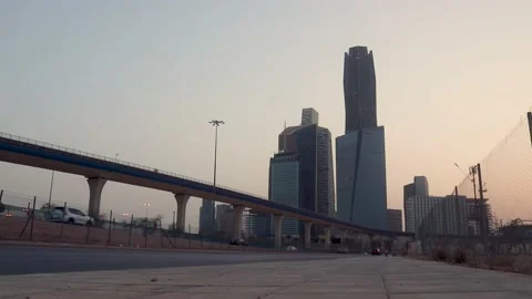 King Abdullah Financial District, Riyadh, Kingdom of Saudi Arabia Stock Footage 232768401