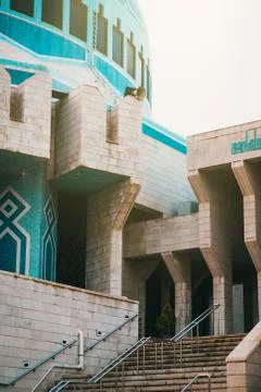 King Abdullah I Mosque Stock Photos