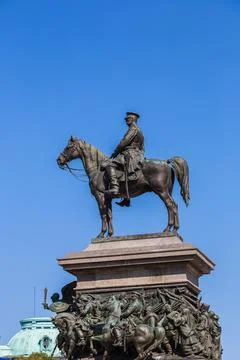 King Alexander II, in Sofia, Stock-Fotos