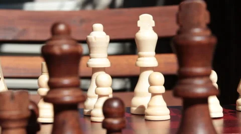 King and Queen Chess Pieces 動画素材 54289366
