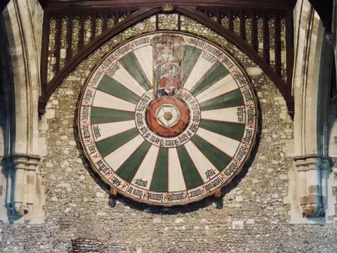 King Arthur's Round table Fotos de archivo
