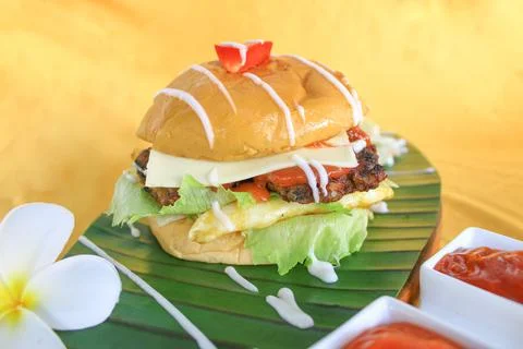 King Burger Stock Photos