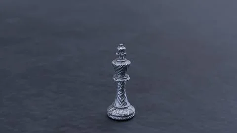 The King Chess for Business concept 3d Rendering. Stock Illustration