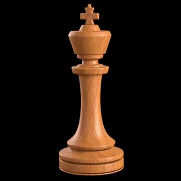 King Chess Piece 스톡 일러스트