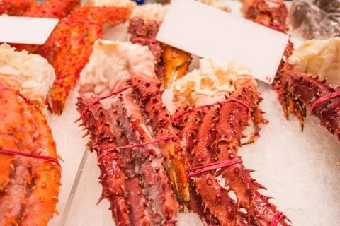 King crab Stock Photos