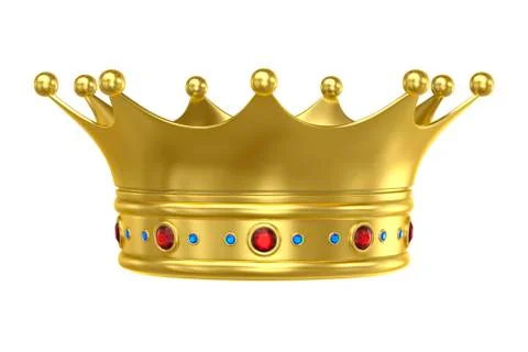 King Crown Stock Illustration