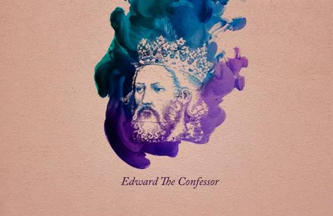 King Edward the Confessor Stock Illustration