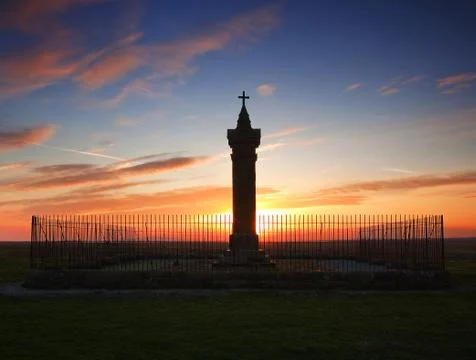 King edward firsts monument Stock Photos