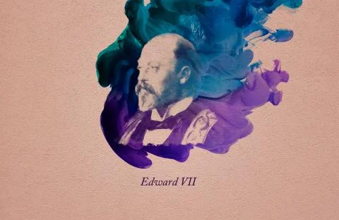 King Edward VII Stock Illustration