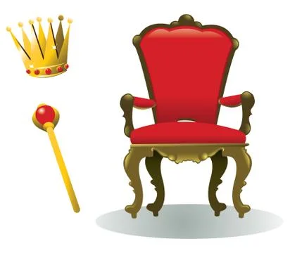 King equipment Stock Illustration