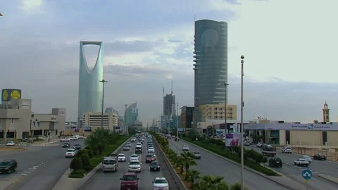 King Fahad Road Riyadh Saudi Arabia HD ... | Stock Video | Pond5