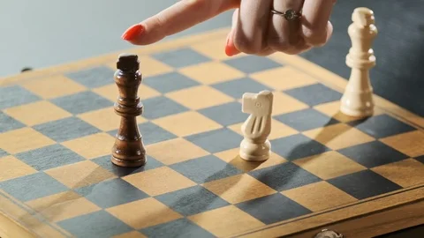 The king falls over Stock Footage 104554868