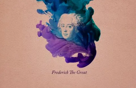 King Frederick the Great Stock Illustration