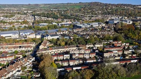 King Georges Road, Bath. Stock Photos
