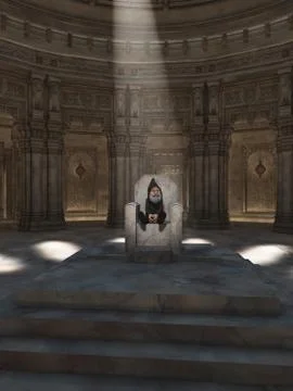 King of the Gnomes Stock Illustration