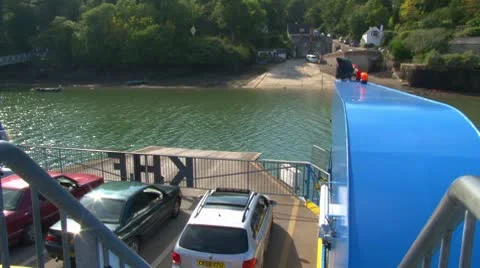 King Harry Ferry Stock Footage 8952247