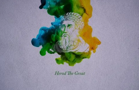 King Herod the Great Stock Illustration