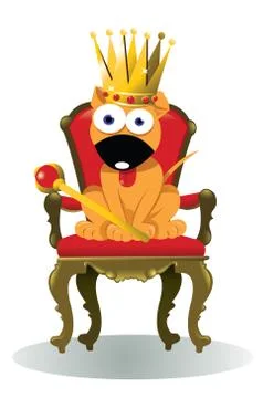 King of the house Stock Illustration